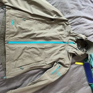 Outdoor research rain jacket